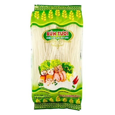 AO DAI LADY Rice Vermicelli (Bún Tươi) 400g