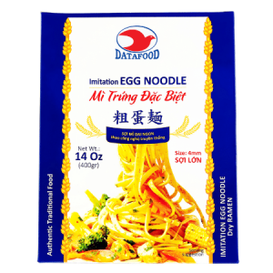 MTDT6579 - Imitation Egg Noodle (size 4mm) - Datafood Vietnamese food exporter